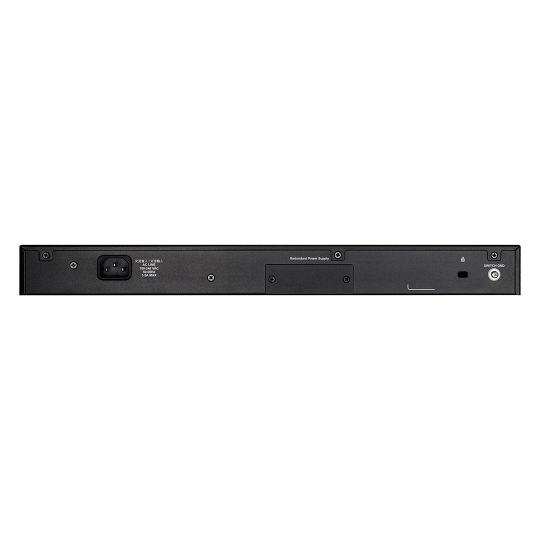 D-LINK DGS-1510-52XMP Switch administrable de 48 puertos POE AF/AT 10/100/100base-T + 4 puertos de 10GB SFP