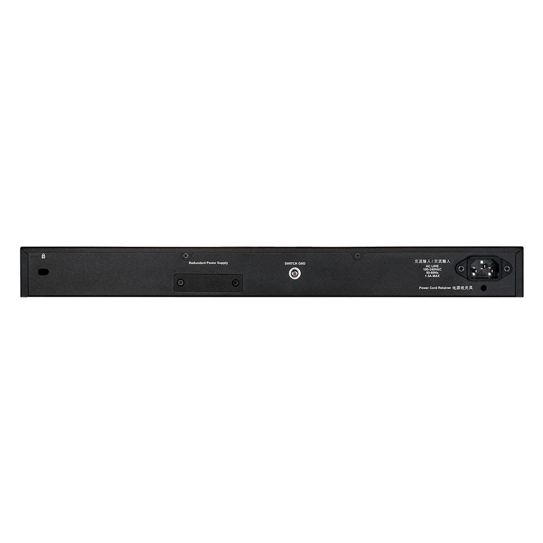 D-LINK DGS-3130-30TS Switch administrable de24 puertos 10/100/1000 RJ45 + 2 puertos 10GB base RJ45 + 2 puertos SFP + DE 10GB