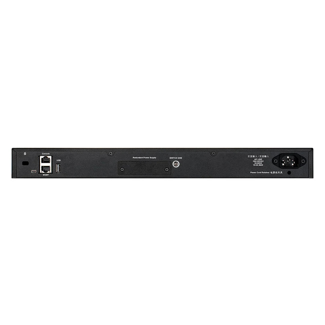 D-LINK DGS-3130-54PS Switch administrable de 54 puertos 48 RJ45 GbE PoE + 2 x 10Gbase-T 10/100/1000baseT POE