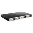 D-LINK DGS-3130-54TS Switch gerenciável 10/100/1000 RJ45 de 48 portas 2 portas RJ45 baseT de 10 GB 4 portas SFP de 10 GB