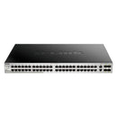 D-LINK DGS-3130-54TS Switch gerenciável 10/100/1000 RJ45 de 48 portas 2 portas RJ45 baseT de 10 GB 4 portas SFP de 10 GB