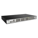 Switch D-LINK DGS-3630-28TC/SI Camada L3, 20 portas RJ45 GBe, 4 SFP GBe, 4 SFP 10 GBe