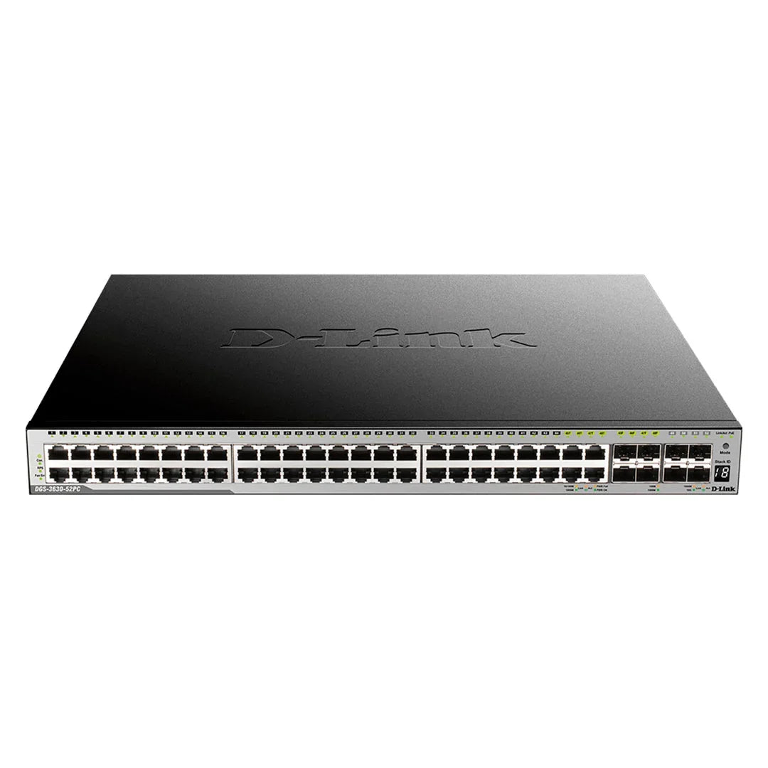 D-LINK DGS-3630-52PC-SI Switch administrable 44 puertos PoE 10/100/1000base-T