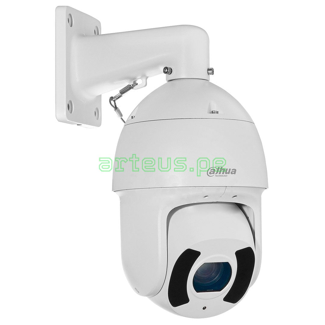 DAHUA DH-SD6CE445GB-HNR Cámara de Seguridad IP POE 4MP 2K PTZ 360º 45X IR 250m IP66 WDR WIZSENSE