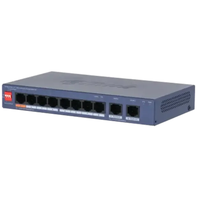 DAHUA DH-CS4010-8GT-60 Switch Gigabit 10 Puertos con 8 Puertos PoE