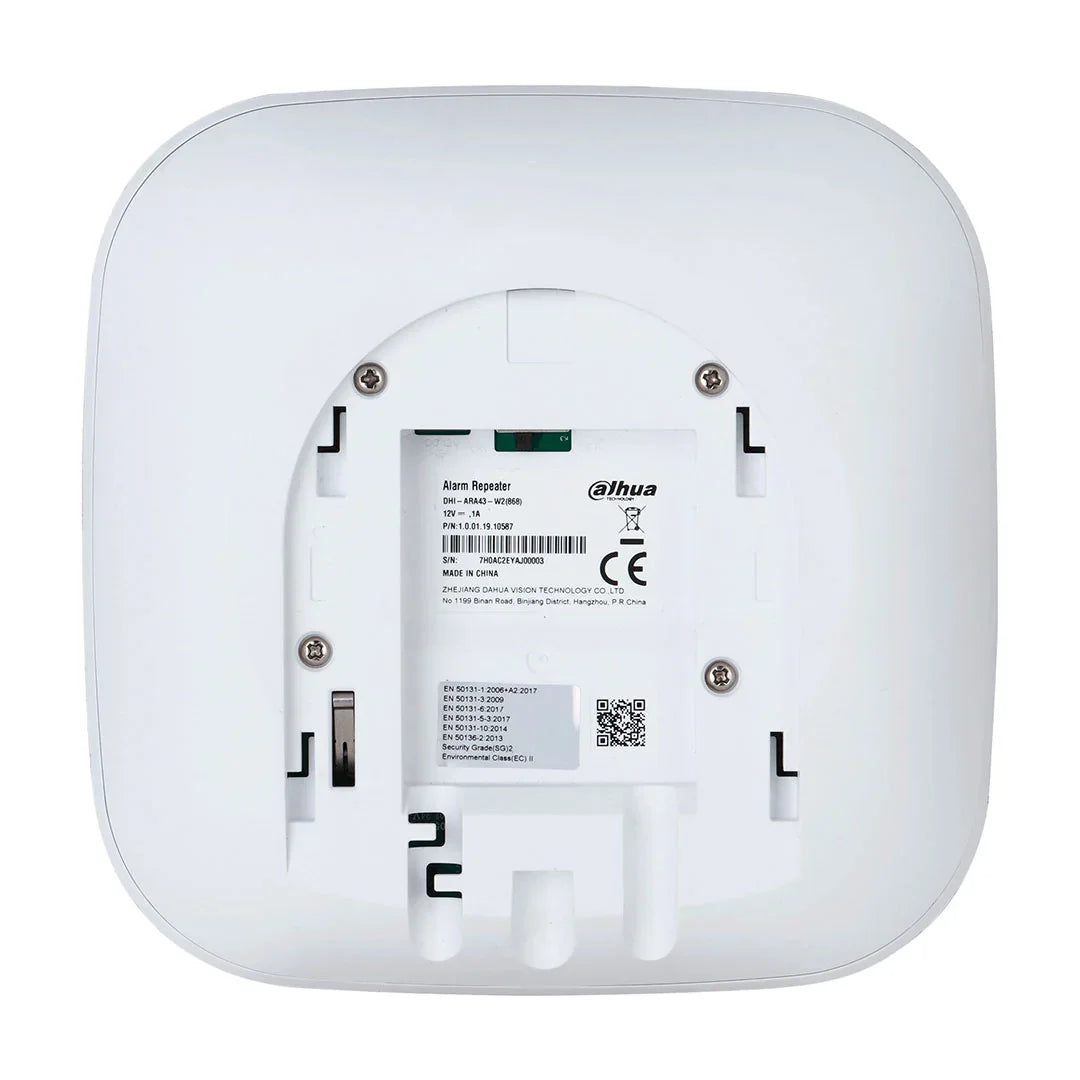 DAHUA ARA43-W2 Repetidor Inalámbrico de Alarma Conecta hasta 32 Dispositivos Inalámbricos