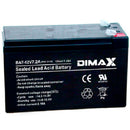 DIMAX BAT-12V7A Bateria seca recarregável 12v 7Ah