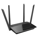 D-LINK DIR-822 - Roteador Ethernet sem fio AC1200 Dual Band 2,4/5,0 GHz 1 RJ-45 WAN, 4 RJ-45 LAN