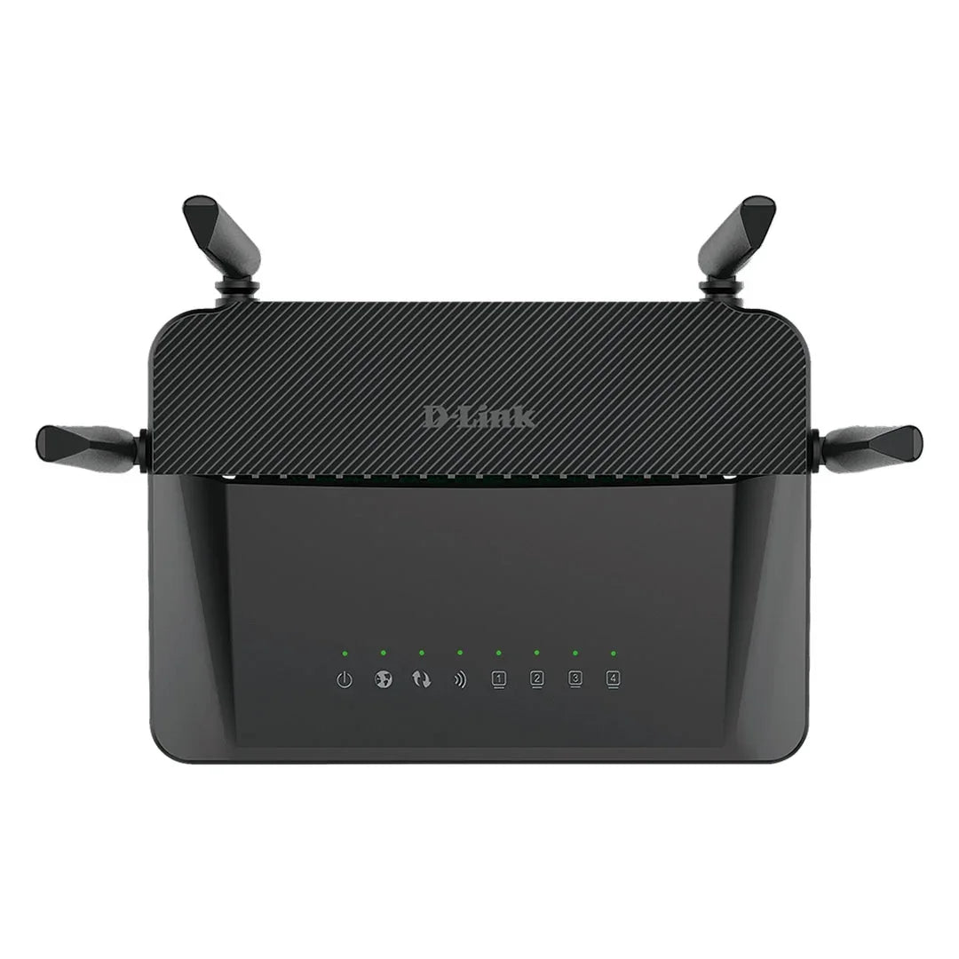 D-LINK DIR-822 Router Ethernet Wireless AC1200 Dual Band 2.4/5.0 GHz 1 RJ-45 WAN 4 RJ-45 LAN
