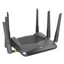 Roteador D-LINK DIR-X5460 Wifi 6 com antenas MU-MIMO e OFDMA 6 compatível com Alexa e Google Assistant
