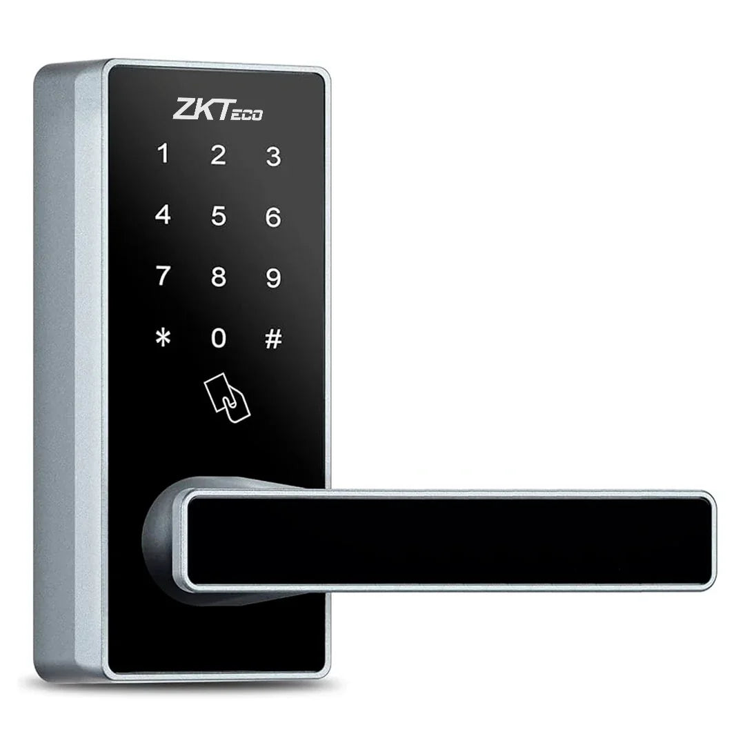 ZKTECO DL30Z Cerradura Inteligente Zigbee con Lector de Tarjeta MIFARE, PIN y Llave