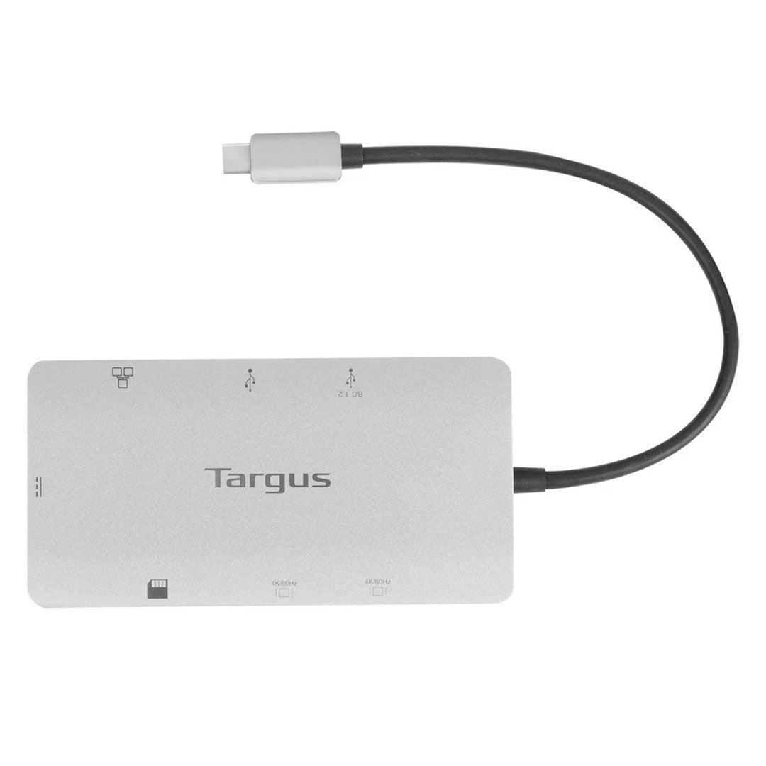 TARGUS DOCK423TT Adaptador HUB Docking USB-C Dual, 4K HDMI 100W