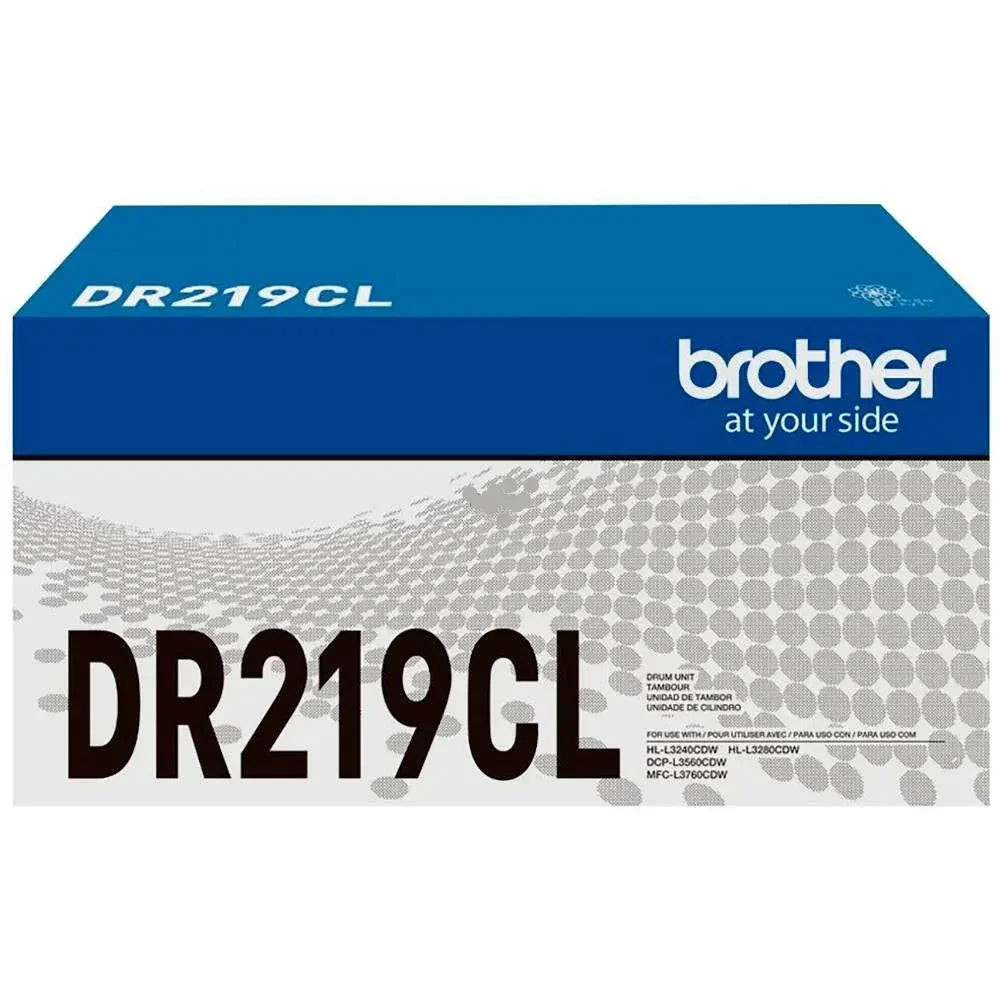 BROTHER DR219CL Cartucho de Tambor Negro Tricolor con Rendimiento de 20000 Paginas