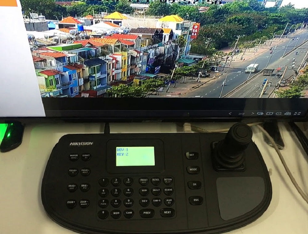 HIKVISION DS-1006KI Joystick Teclado Controlador para PTZ 3D RS485 RS232