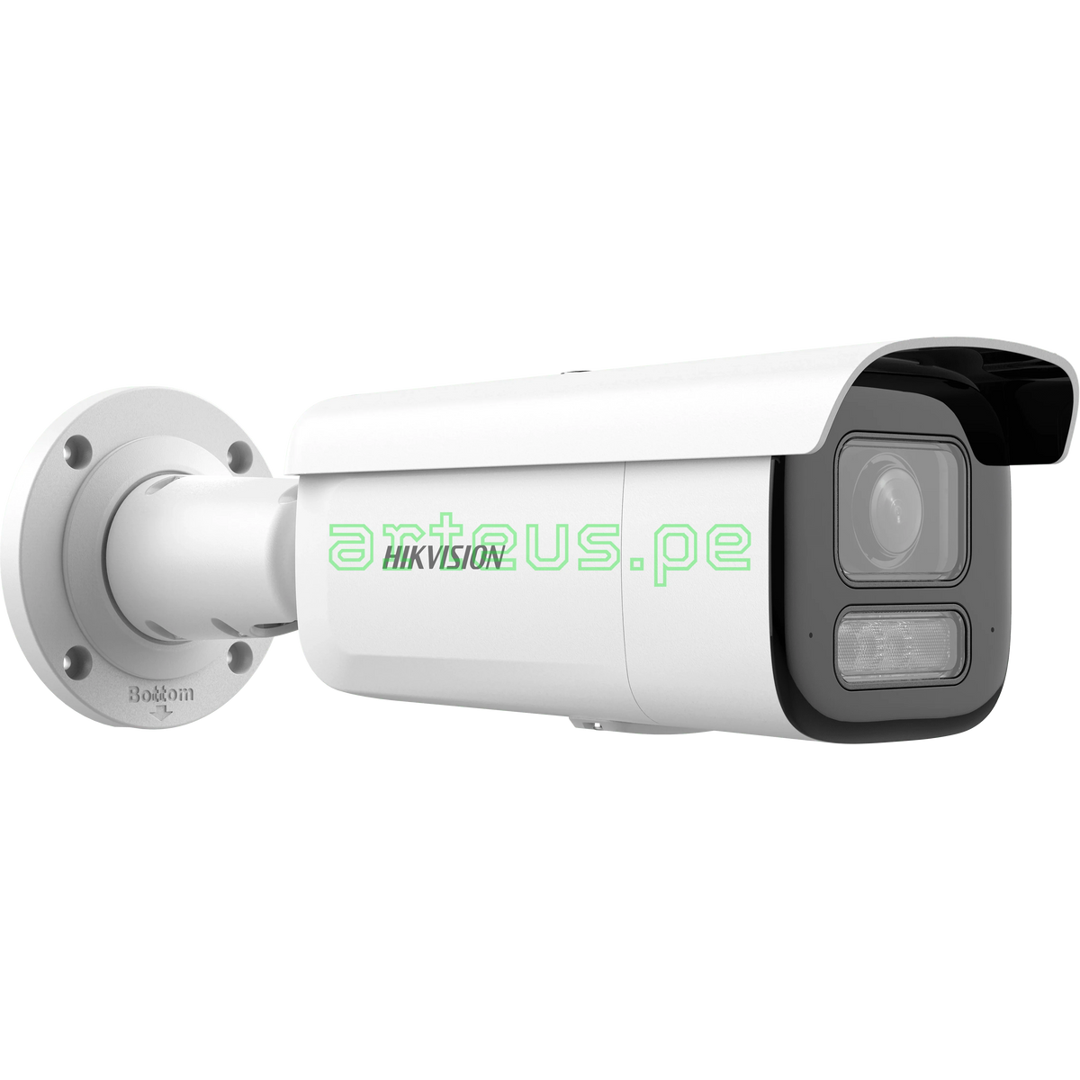 HIKVISION DS-2CD2643G2-LIZS2USLRB Cámara de Seguridad IP 4MP Lente Motorizada Luz Híbrida Acusense