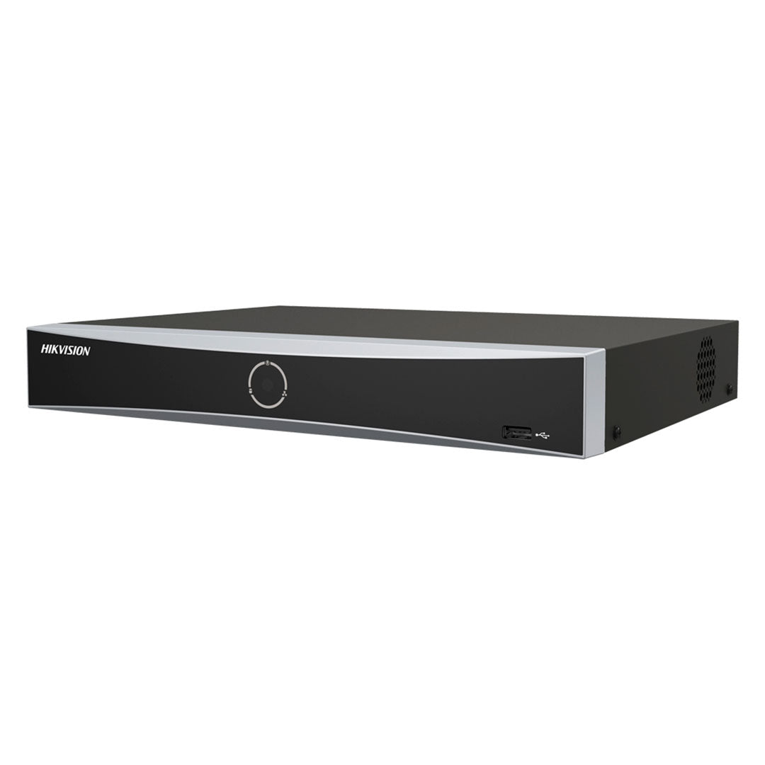HIKVISION DS-7608NXI-K1/8P NVR PoE 8 Canales 4K 12MP 80Mbps 1HDD 75W Acusense