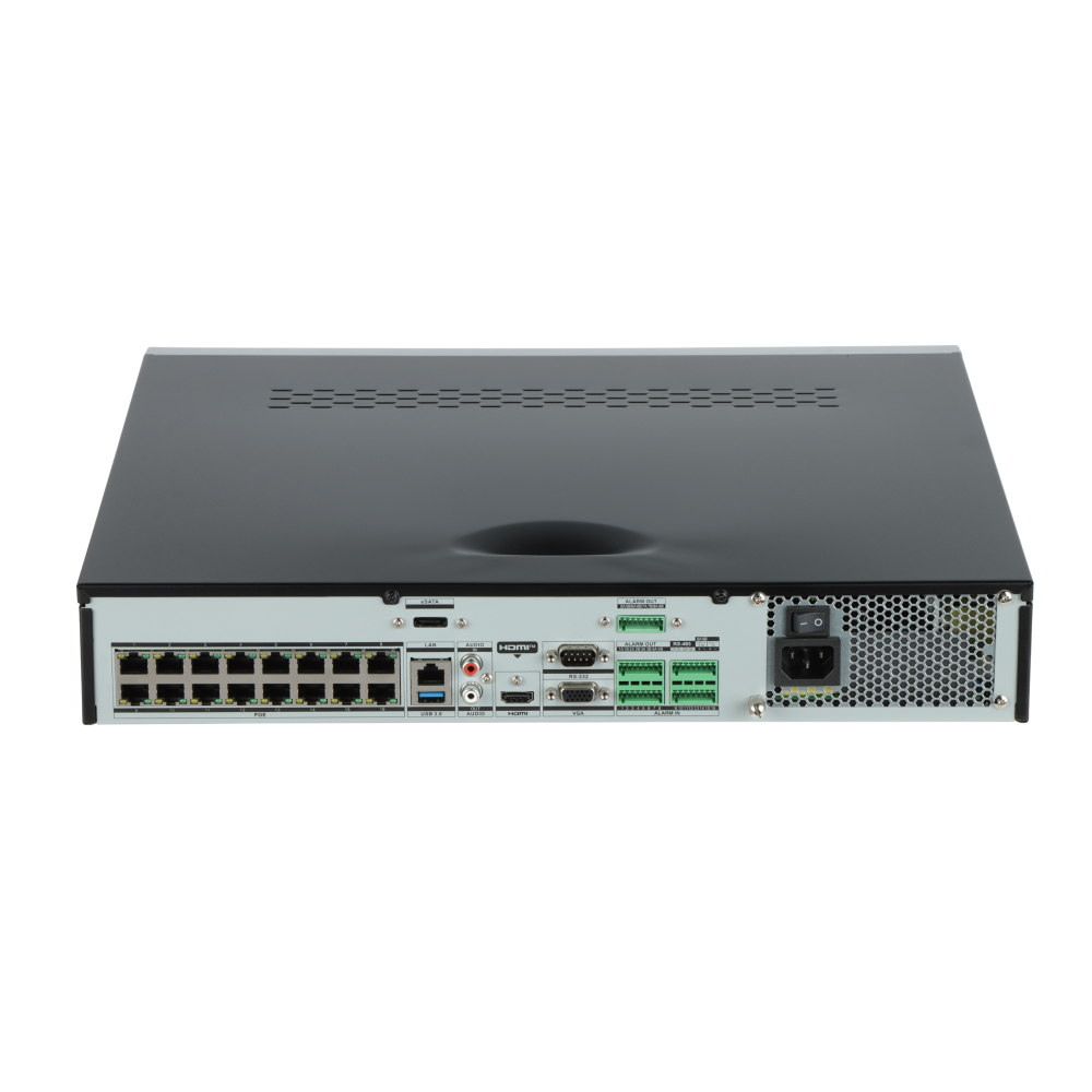 HIKVISION DS-7716NXI-K4/16P NVR PoE 16 Canales 4K 12MP 160Mbps 4HDD 200W Acusense