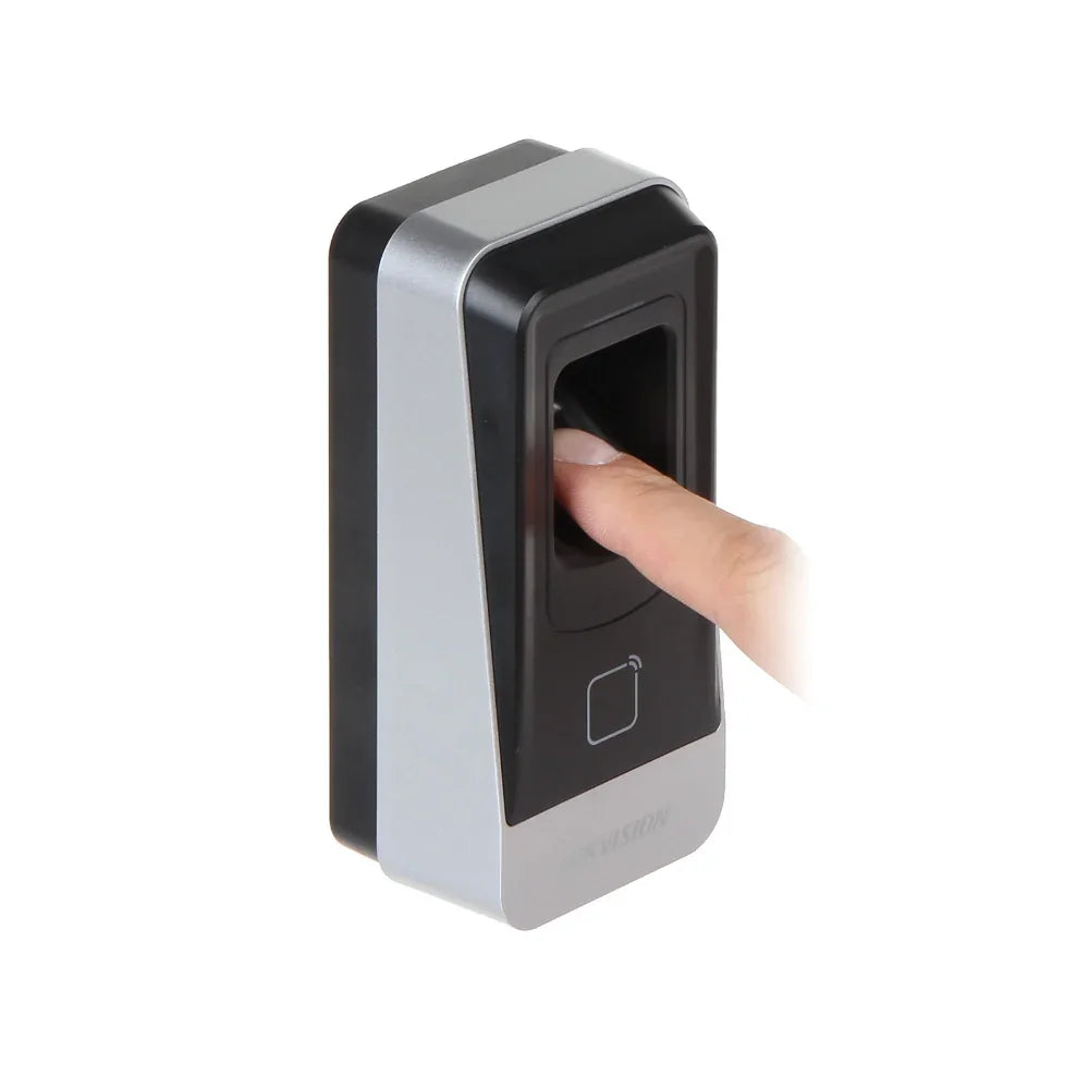 HIKVISION DS-K1201AEF Lectora Esclava de Tarjeta de Proximidad y Huellas