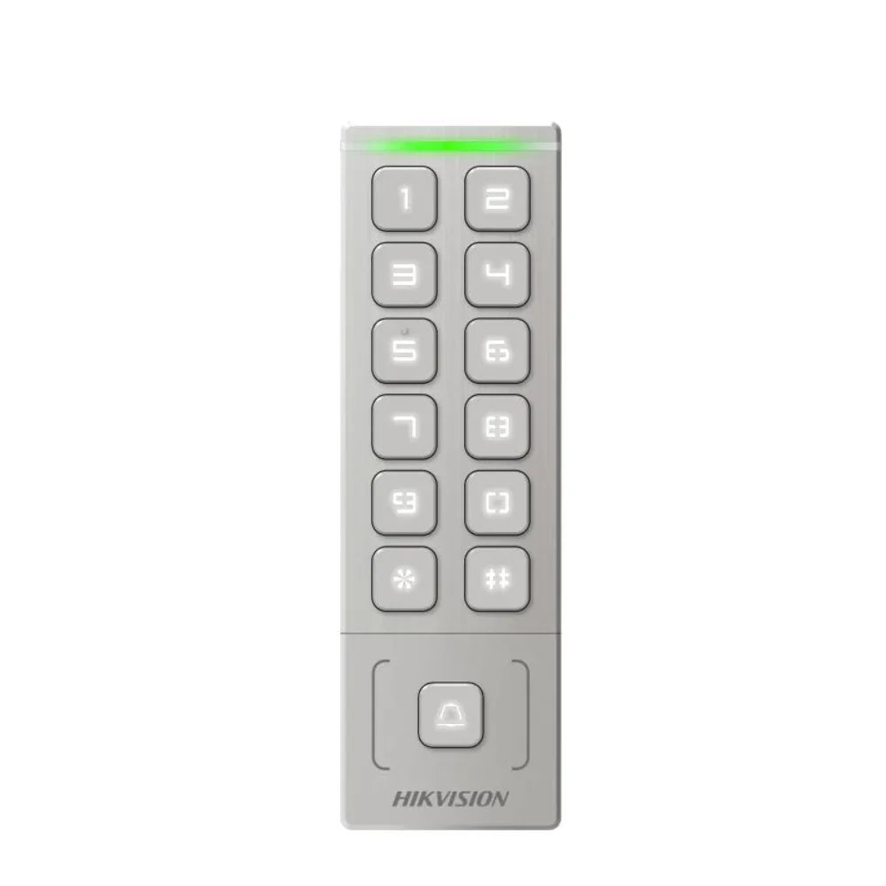 HIKVISION DS-K1T809EX Control de Acceso con Lector de Tarjeta PIN IP65