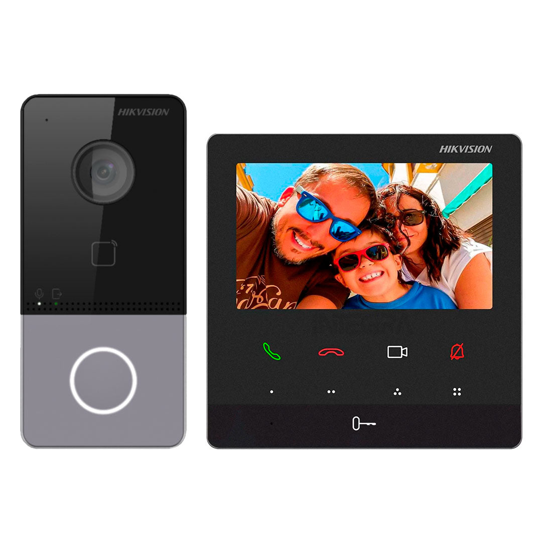 HIKVISION DS-KIS606-P Kit Videoportero IP 4.3" 2MP