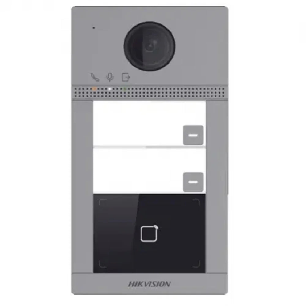 HIKVISION DS-KV8213-WME1 Portero Frente de Calle IP HD 2 Botones Exterior