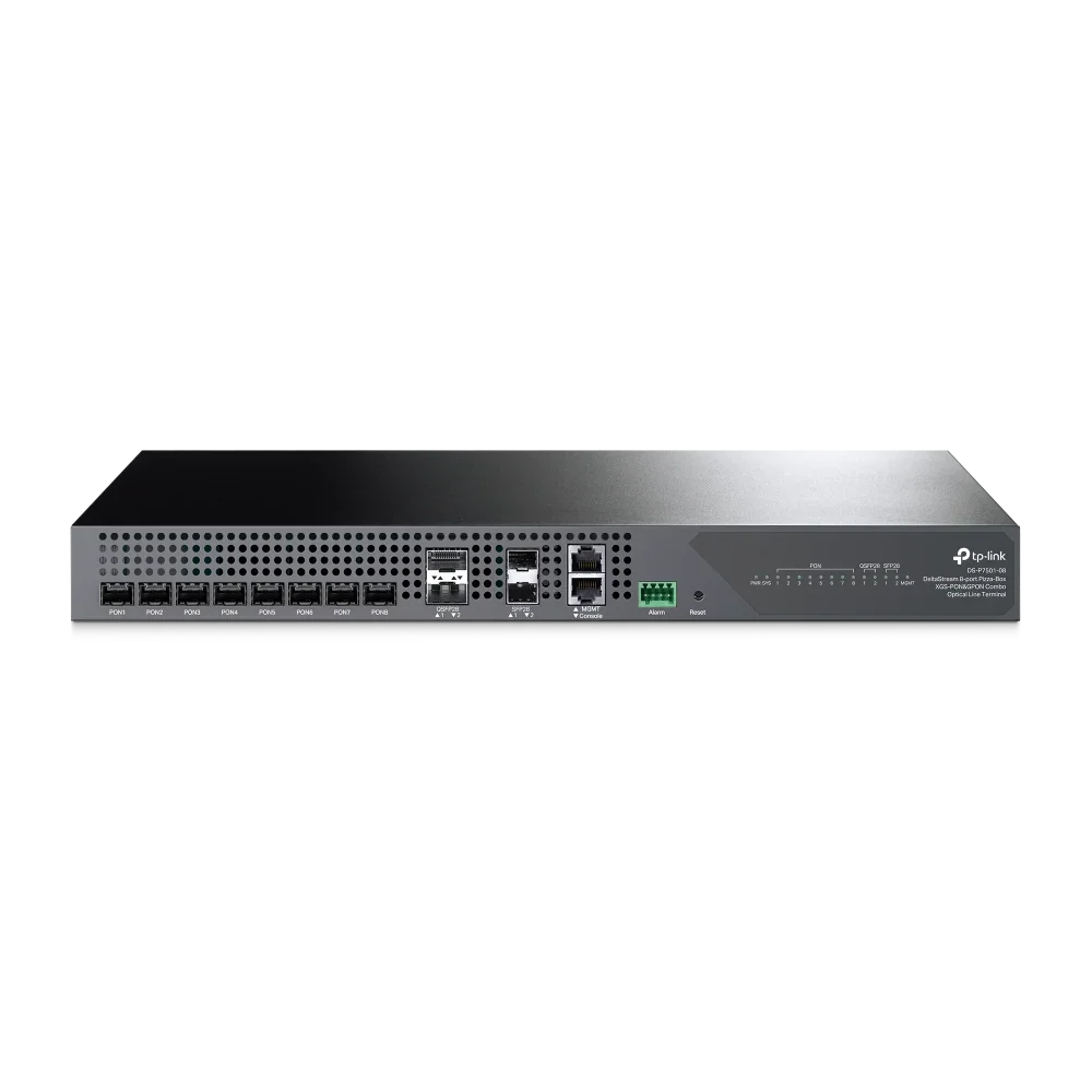 TP-LINK DS-P7501-08 DeltaStream 1U Pizza Box 8 Puertos XGS-PON/GPON