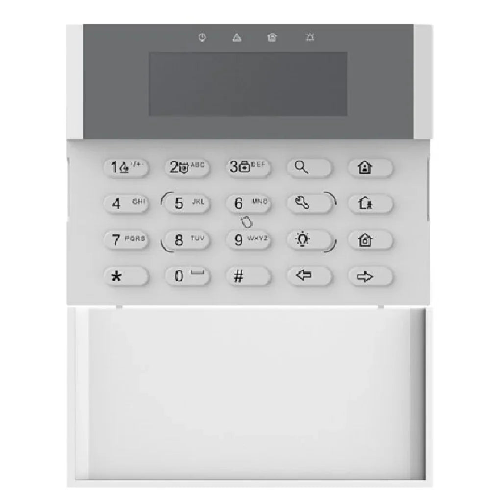 HIKVISION DS-PK1-LRT-HWB AX PRO Teclado LCD Alfanumérico Cableado Serie AX