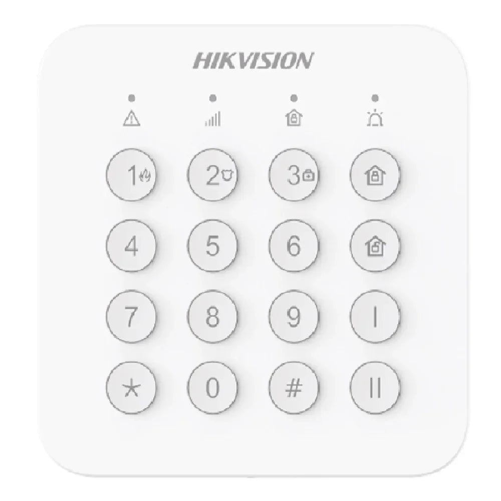 HIKVISION DS-PK201B-WB AX HOME Teclado Led Inalámbrico