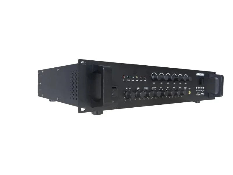 HIKVISION DS-QAE0A120G1-VB6 Amplificador de Audio 120W 6 Zonas