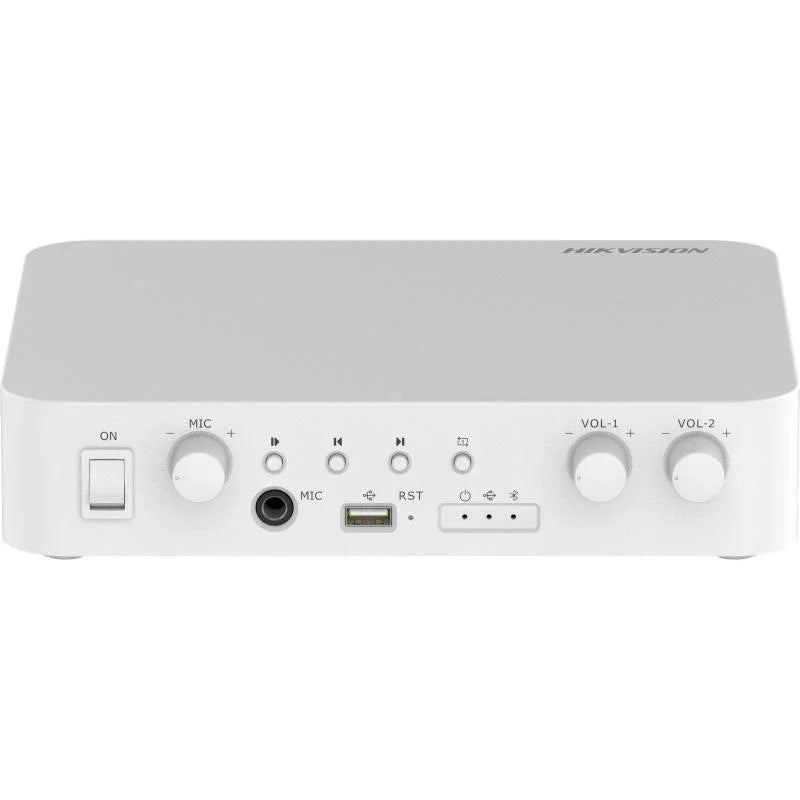HIKVISION DS-QAE1A80G1-VB/ST Amplificador de Audio 80W 2 Zonas con Spotify