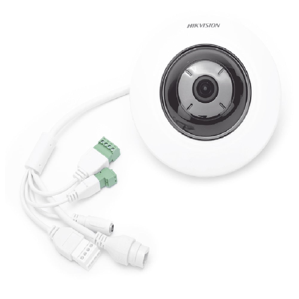 HIKVISION DS-2CD2955G0-ISU Fisheye Cámara de Seguridad IP Ojo de Pez 5MP 180º