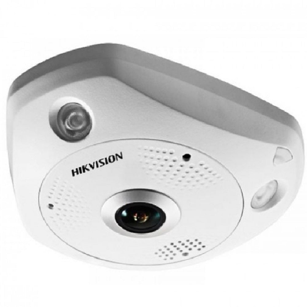 HIKVISION DS-2CD6365G0-IVS Cámara de seguridad IP 6MP ojo de pez 360º IR15