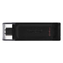 KINGSTON DT70/64GB - Kingston DataTraveler 70 64GB USB Flash Drive, USB-C 3.2 Gen1 presentation on hanger