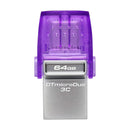 KINGSTON DTDUO3CG3/64GB - MicroDuo 3C USB-TYPE-C 3.2 G1 64GB Kingston Data Traveler Memória