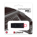 KINGSTON DTX/256 GB - Pen drive USB Kingston DataTraveler Exodia 256 GB USB 3.2 Gen 1 vermelho.