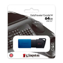 KINGSTON DTXM/64GB USB Flash Drive DataTraveler Exodia M 64GB USB 3.2 Gen 1 Azul