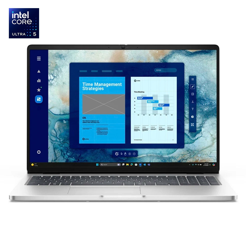 DELL PC16250 DVRC5 Laptop 16" FHD IPS Intel Core Ultra 5-235U 16GB DDR5 512GB SSD Windows 11 Pro