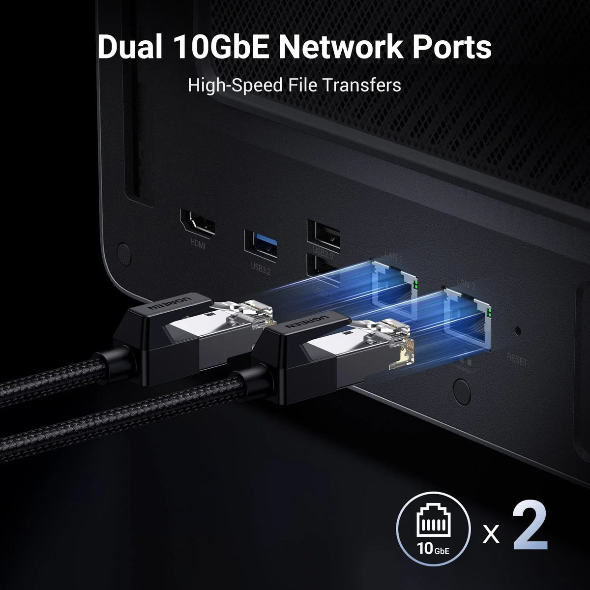 UGREEN DXP6800 25898 PRO NAS Storage 8 Bahías HDD No Incluidos