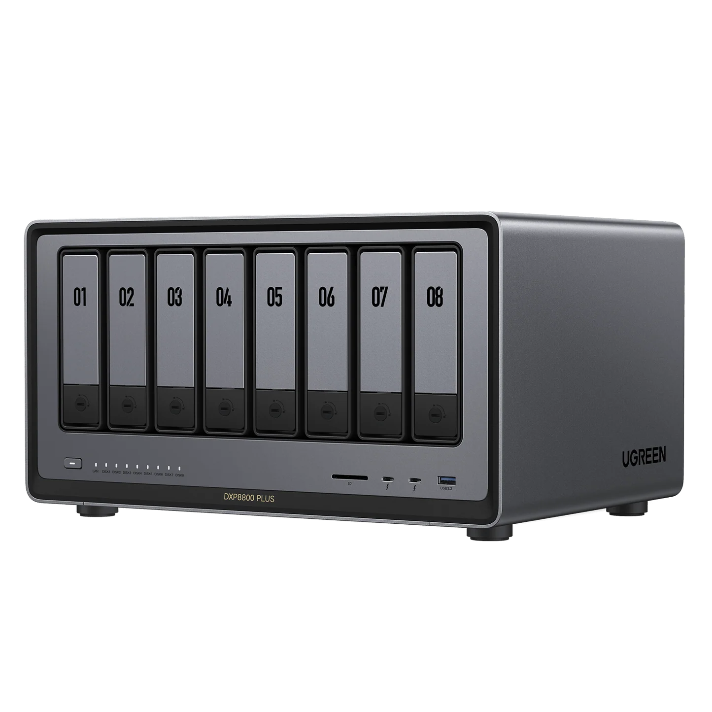 UGREEN DXP8800 35126B PLUS NAS Storage 8 Bahías HDD No Incluidos