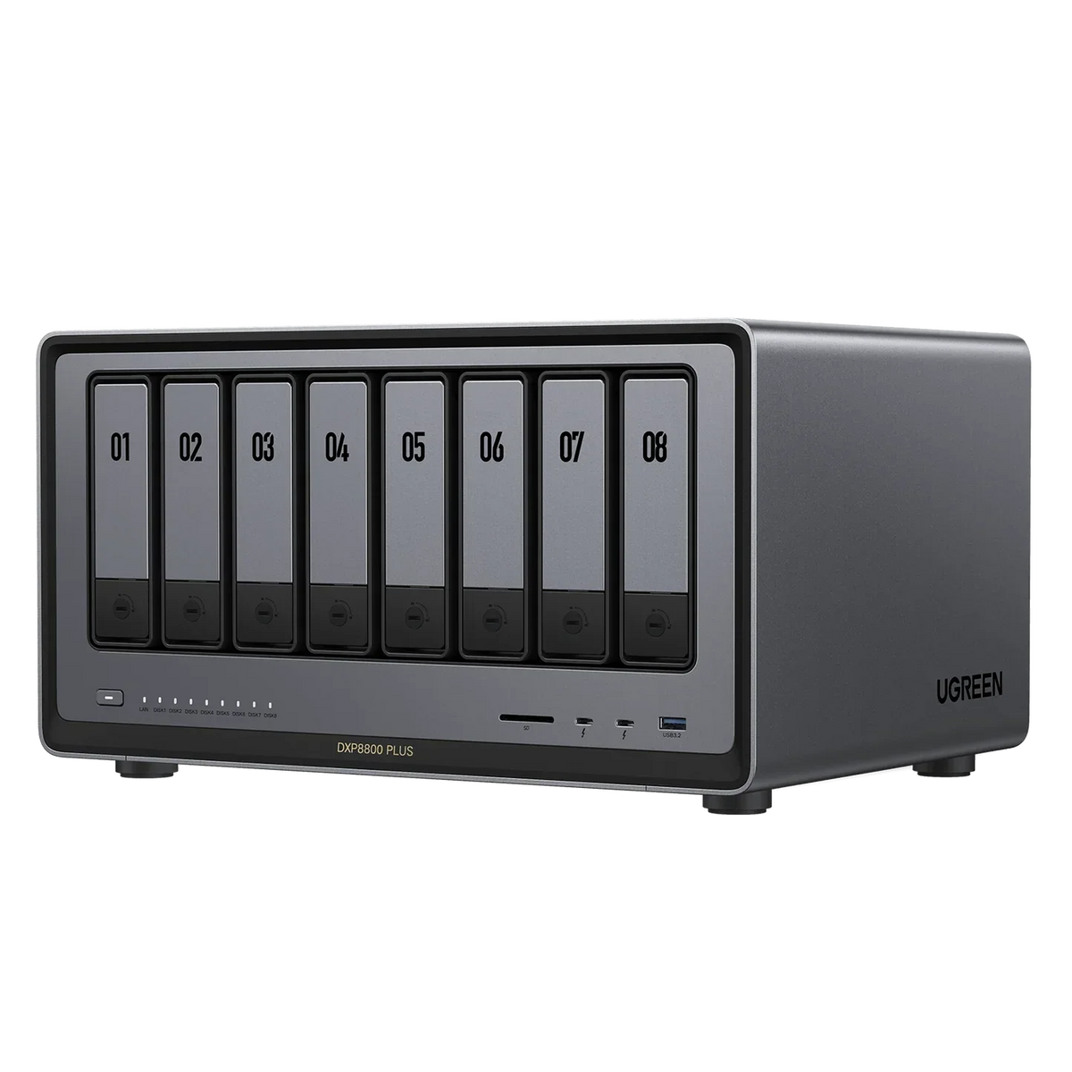 UGREEN DXP8800 35126B PLUS NAS Storage 8 Bahías HDD No Incluidos