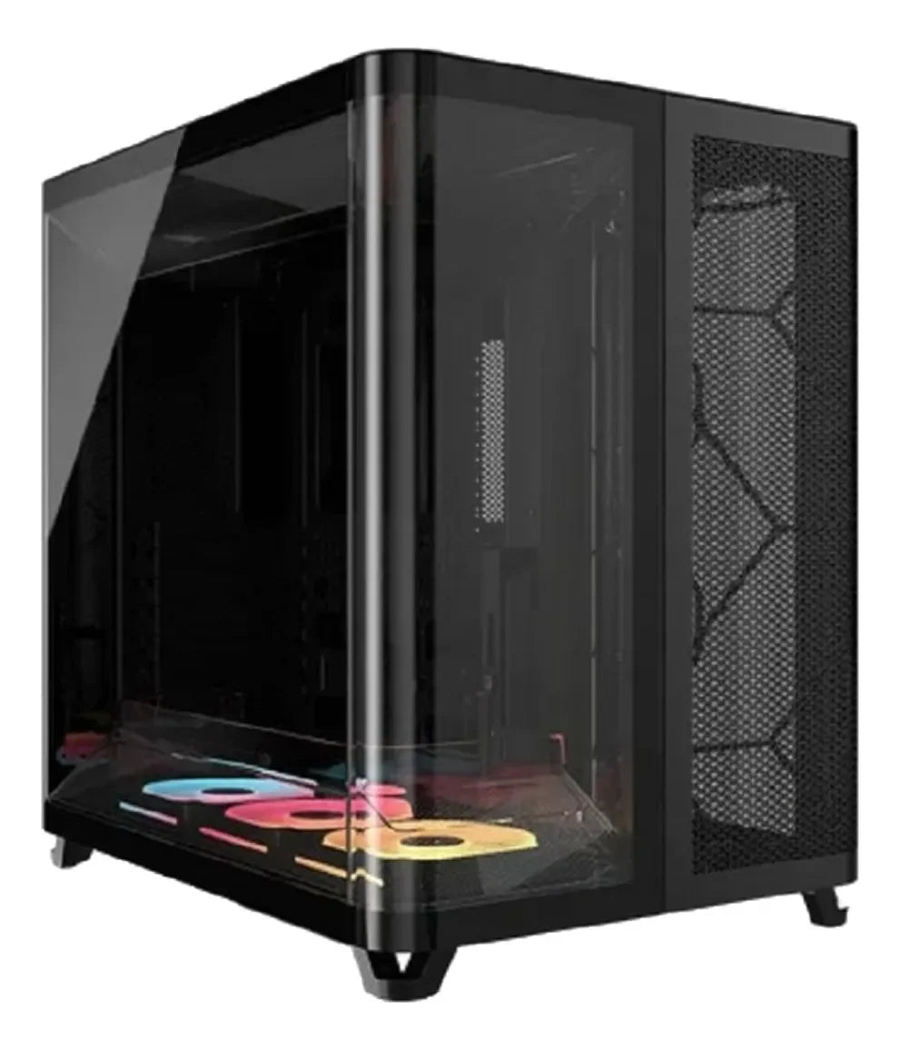 CORSAIR ARGB AIR 5400 RS-R Case para PC Semitorre Triple Camara Negra