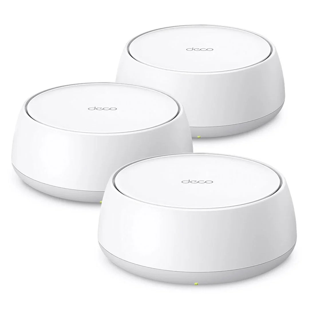 TP-LINK DECO BE25 3-Pack Router Mesh WiFi7 BE5000 doble banda