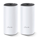 Pacote com 2 TP-LINK DECO E4, sistema Wi-Fi Mesh para toda a casa, banda dupla AC1200. Controle de voz Alexa