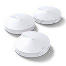 Sistema WiFi Mesh para toda a casa TP-LINK DECO M5, pacote com 3 unidades, banda dupla AC1300. Controle de voz Alexa. Pacote x 3