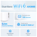 TP-LINK DECO PX50 3-Pack Router Mesh WiFi6 AX3000 doble banda
