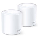 Pacote com 2 TP-LINK DECO X20 Sistema Wi-Fi 6 MESH para toda a casa AX1800. IA de banda dupla. Pacote x 2