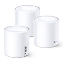 Pacote com 3 TP-LINK DECO X20 Sistema Wi-Fi 6 MESH para toda a casa AX1800. IA de banda dupla. Pacote x 3