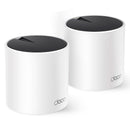 TP LINK DECO X55 (pacote com 2) AX3000 3 portas Gigabit Dual Band AI Mesh Wi-Fi 6 Sistema