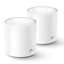 TP-LINK DECO X60 (2-PACK) Whole Home Mesh Wi-Fi Router AX5400 6 Dual Band. Alexa Voice Control. Pack x 2