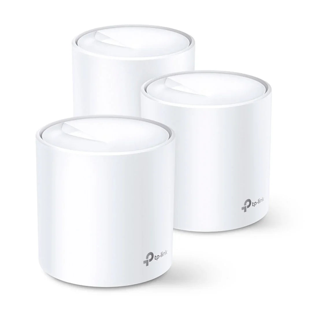 TP-LINK DECO X60 3-Pack Router Mesh WiFi6 AX5400 Doble Banda